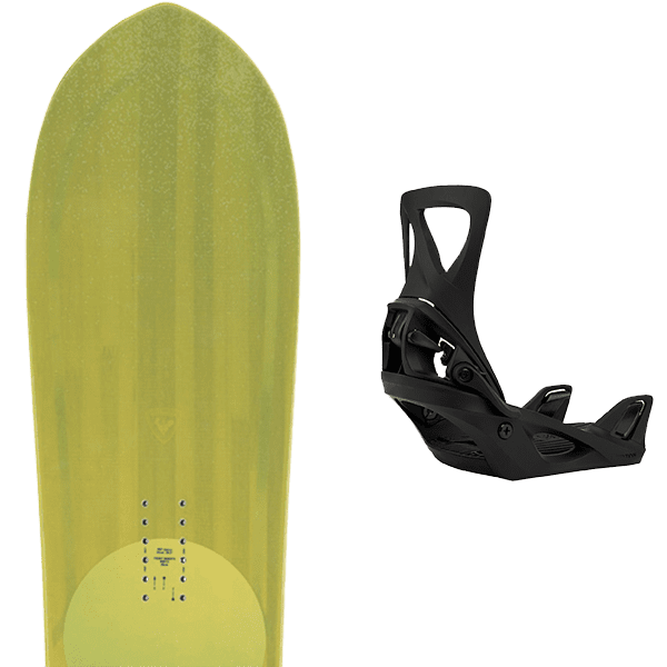 ROSSIGNOL AFTER HOURS + BURTON STEP ON W BLACK