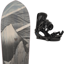 ROSSIGNOL XV SUSHI + BURTON GENESIS BLACK