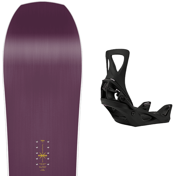 NITRO KARMA W + BURTON STEP ON W BLACK