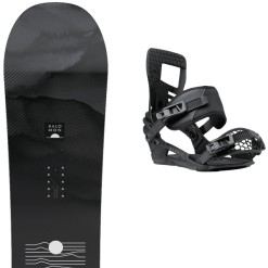 SALOMON PULSE + NIDECKER MUON-X BLACK