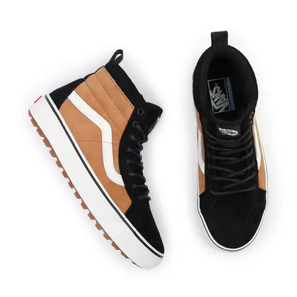 VANS UA SK8-HI MTE-1 BLACK/BROWN/WHITE 23 - Afbeelding 4
