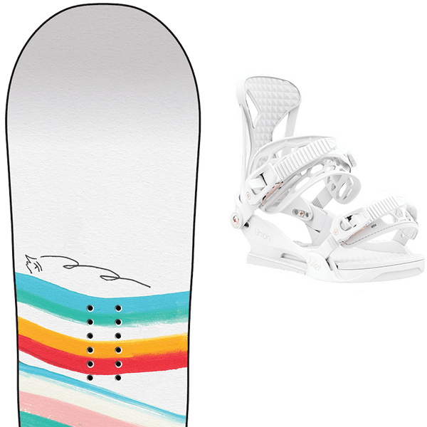 GNU B NICE + UNION JULIET WHITE